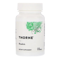 Трави Thorne Research Родіола, Rhodiola, 100 мг, 60 капсул (THR-75502)