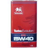 Моторна олива Wolver Turbo Evolution 15W-40 5л (4260360944482)