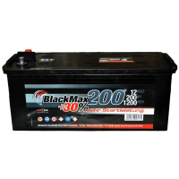 Акумулятор автомобільний BlackMax 200Ah збоку (+/-) (BТ5078)