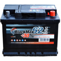 Акумулятор автомобільний BlackMax 62А (B5005)