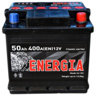Акумулятор автомобільний ENERGIA 50Аh (000022385)