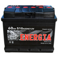 Акумулятор автомобільний ENERGIA 60Аh (000022387)