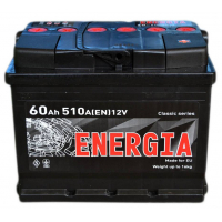 Акумулятор автомобільний ENERGIA 60Аh (000022386)