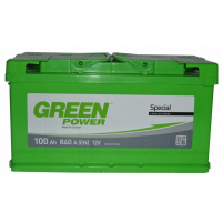 Акумулятор автомобільний GREEN POWER 100Ah (000022430)