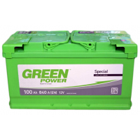 Акумулятор автомобільний GREEN POWER 100Аh (000022364)