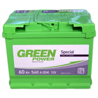 Акумулятор автомобільний GREEN POWER 60Аh (000022359)