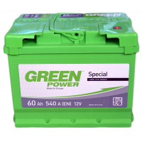 Акумулятор автомобільний GREEN POWER 60Аh (000022358)