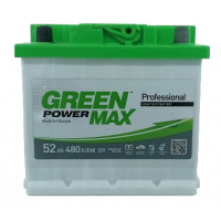 Акумулятор автомобільний GREEN POWER MAX 52Аh (000022379)