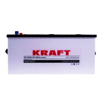 Акумулятор автомобільний KRAFT 230Ah збоку (+/-) без нижн. бурта (76328)