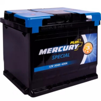 Акумулятор автомобільний MERCURY battery SPECIAL Plus 50Ah (P105140)