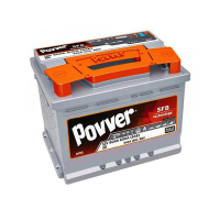 Акумулятор автомобільний POVVER 60Ah (-/+) (D23.60.052.С)