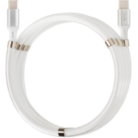 Дата кабель USB Type-C to Type-C KZ-UC001 Super White Krazi (00000079677)