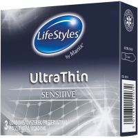 Презервативи LifeStyles UltraThin 3 шт. (5011831154034)