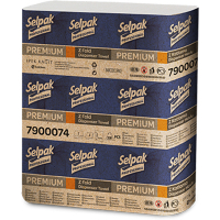 Паперові рушники Selpak Professional Premium Z-складання 2 шари 200 аркушів (8690530786875)