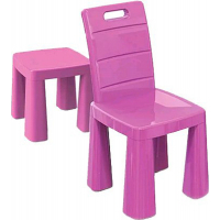 Дитячий стілець Active Baby табурет рожевий 30х30х30 (30) см (04690/103)