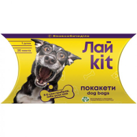 Пакети для собак Лайkit фіолетові 20 шт. (4823071637205)