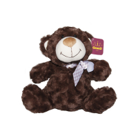 М'яка іграшка Grand Ведмідь коричневий з бантом 33 см (3302GMU)