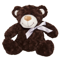 М'яка іграшка Grand Ведмідь коричневий з бантом 48 см (4801GMB)