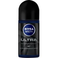 Антиперспірант Nivea Men Ultra з активованим вугіллям кульковий 50 мл (4005900494634/42354963)