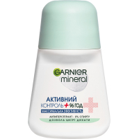 Антиперспірант Garnier Mineral Активний Контроль+ роликовий 50 мл (3600542226523)