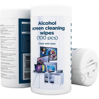 Серветки Gembird Alcohol screen cleaning wipes, 100 pcs (CK-AWW100-01)