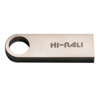 USB флеш накопичувач Hi-Rali 2GB Shuttle Series Silver USB 2.0 (HI-2GBSHSL)