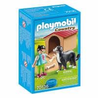 Конструктор Playmobil Дівчина і собака з будкою (6336565)