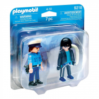 Конструктор Playmobil Поліцейський і злодій (6081058)