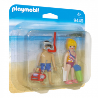 Конструктор Playmobil Відвідувачі пляжу (6336442)