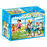 Конструктор Playmobil Сімейний триколісний велосипед (6336644)
