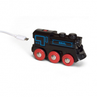 Залізниця Brio Потяг з акумулятором і USB-кабелем (33599)