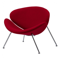 Офісне крісло Concepto Foster лаунж червоне (ARM72-AF12-RED)