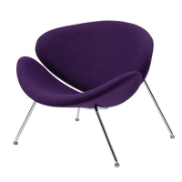 Офісне крісло Concepto Foster лаунж фіолетове (ARM72-AF10-VIOLET)