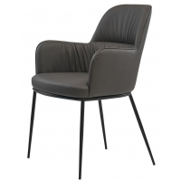 Офісне крісло Concepto Sheldon сірий графіт (ARM832A-PU-50S-GRAPHITE)