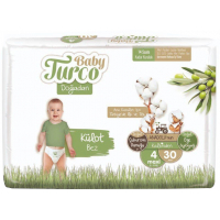 Підгузки Baby Turco Maxi, Розмір 4 (8-14 кг), 30 шт (8682241200047)