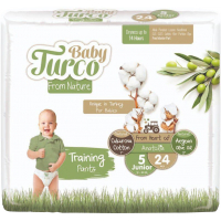 Підгузки Baby Turco трусики Junior Розмір 5 (12-25 кг) 24 шт (8681212064589)