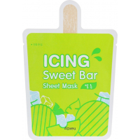 Маска для обличчя A'pieu Icing Sweet Bar Sheet Mask Melon диня 21 г (8809530047736)