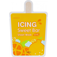 Маска для обличчя A'pieu Icing Sweet Bar Sheet Mask Hanrabong мандарин 21 г (8809530047729)