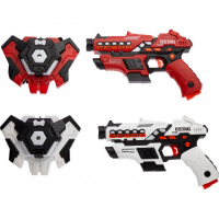 Іграшкова зброя Canhui Toys набір лазерної зброї Laser Guns CSTAG 2 пістолета + 2 жилети (BB8913F)