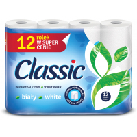 Туалетний папір Velvet Classic Білий 2 шари 12 рулонів 144 відриви (5901478999214)