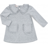 Плаття POP FASHION з кішеньками (6732-92G-gray)