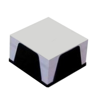 Підставка-куб для листів і паперів КіП з білим папером 90х90х45 мм 500 арк чорний (BOXP-KIP-BOKSBKIP-B)