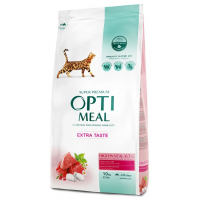 Сухий корм для кішок Optimeal зі смаком телятини 10.5 кг (B1861701)