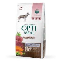 Сухий корм для собак Optimeal беззерновий для всіх порід - качка й овочі 10 кг (4820083905865)