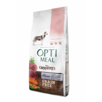 Сухий корм для собак Optimeal беззерновий для всіх порід - качка й овочі 20 кг (4820083908163)