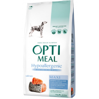 Сухий корм для собак Optimeal гіпоалергенний для великих порід зі смаком лосося 12 кг (4820083905681)