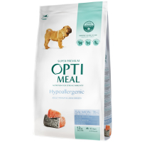 Сухий корм для собак Optimeal гіпоалергенний для середніх порід зі смаком лосося 12 кг (4820083905643)