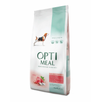 Сухий корм для собак Optimeal для середніх порід зі смаком індички 20 кг (4820083908149)