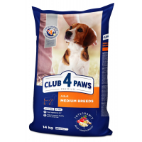 Сухий корм для собак Club 4 Paws Преміум. Для середніх порід 14 кг(П) (4820215366328)