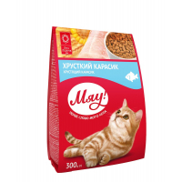 Сухий корм для кішок Мяу! з карасем 300 г (4820215365239)